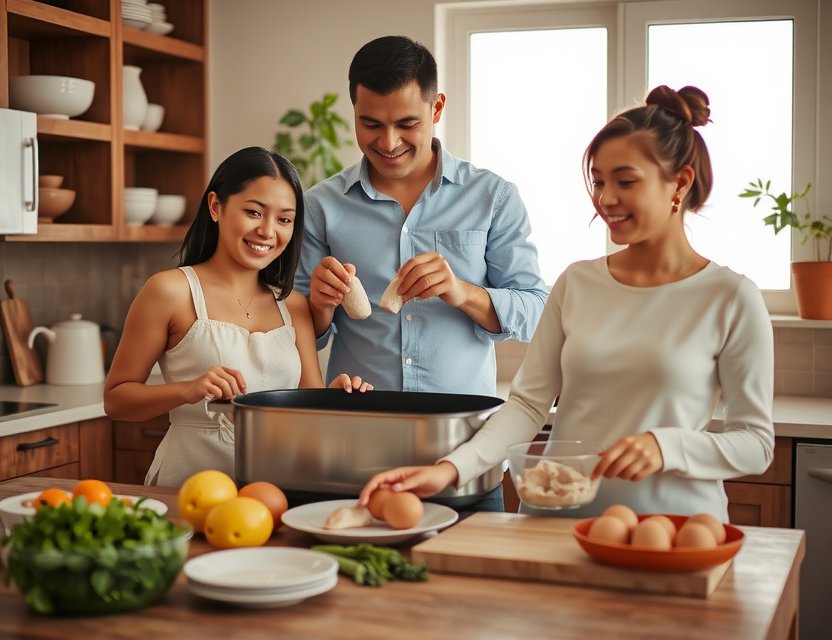 Family Cooking Playgrynx Meal
