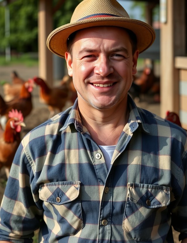 Portrait of Juan Morales, head farmer at Playgrynx