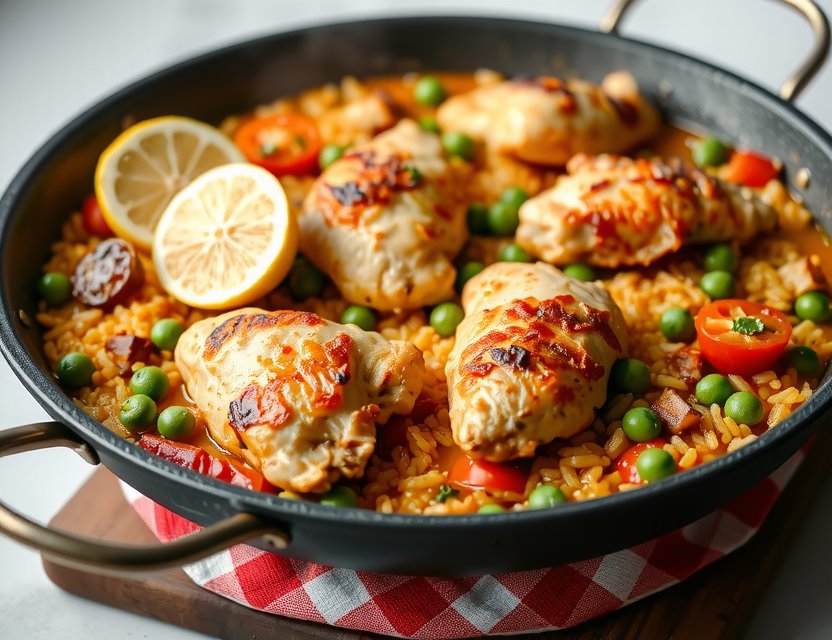Spanish Chicken Paella
